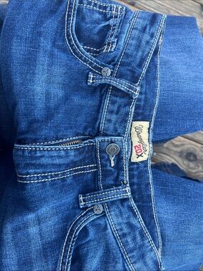 Wrangler Skinny Jeans in Deep Blue Denim